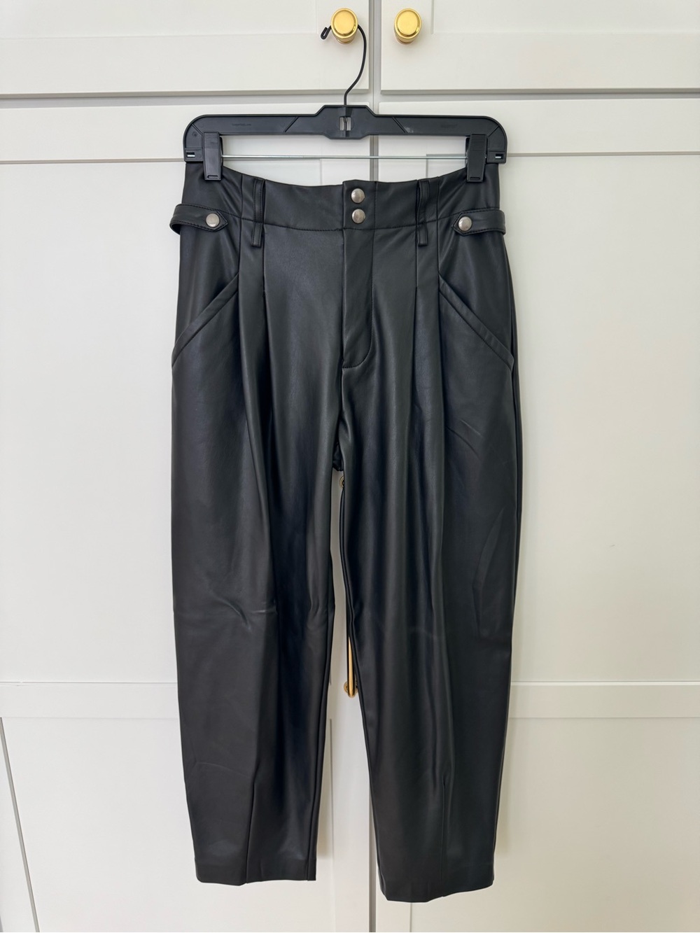 Maeve Vegan Leather Pants